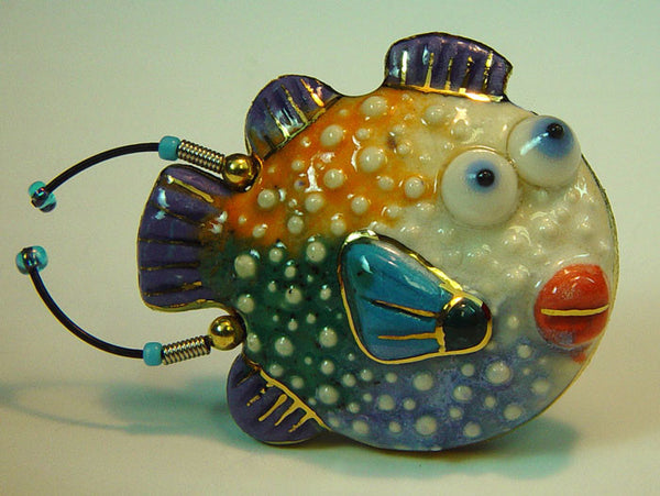 Puffer on sale fish jewelry